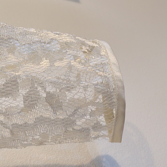 VINTAGE NU MODE cream lace dress - size small - Picture 12 of 15